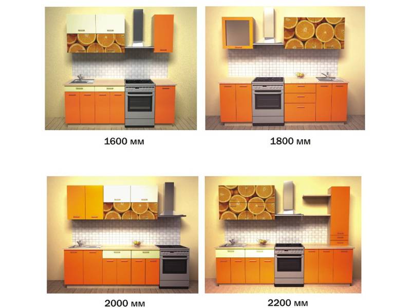 кухонный гарнитур апельсин в Новокузнецке