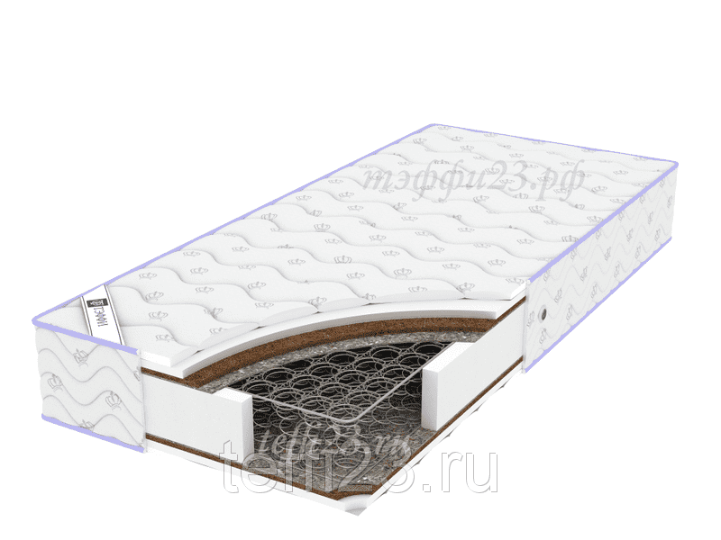 матрас на пружинном блоке боннель кокос сезон в Новокузнецке