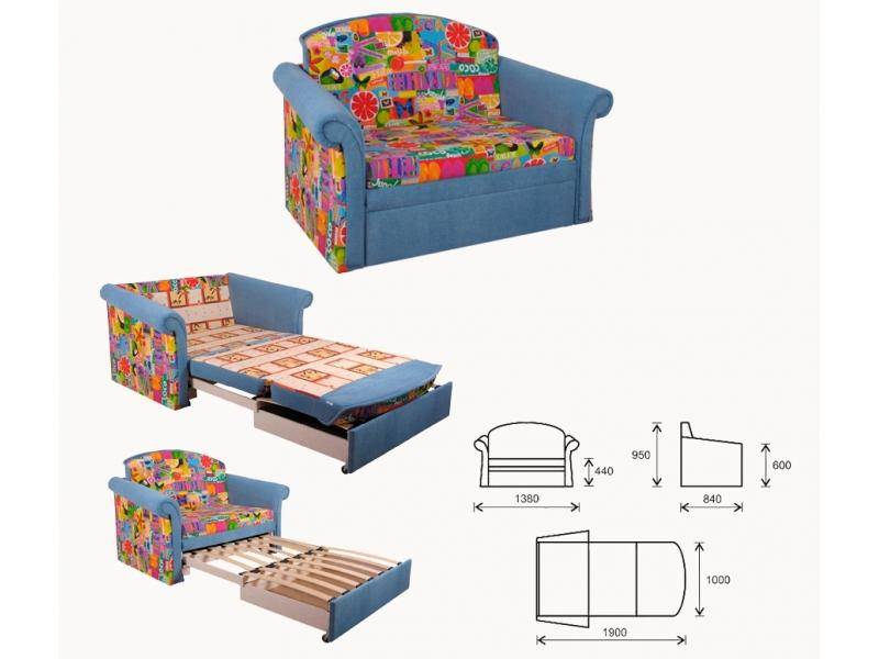 диван детский малютка в Новокузнецке