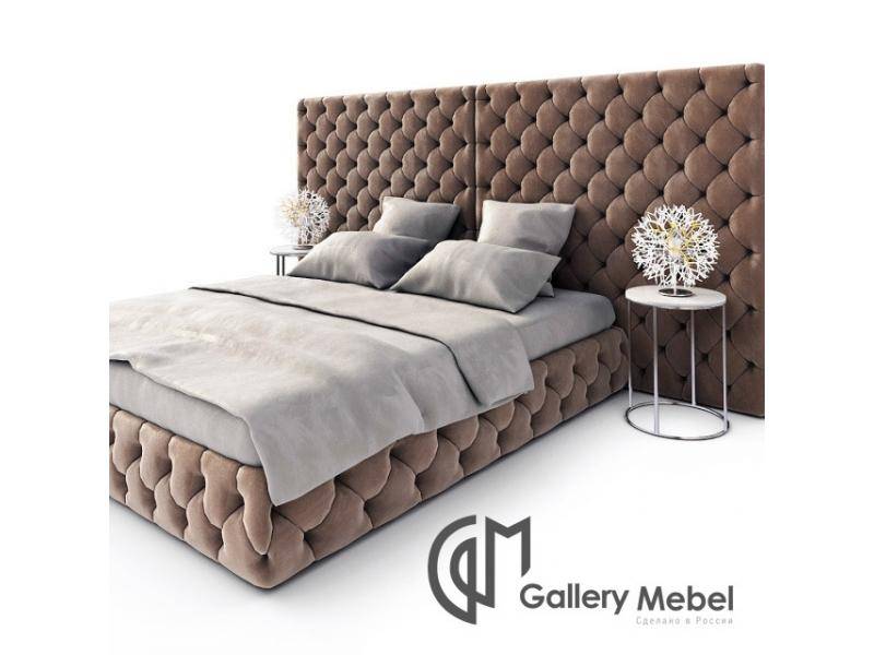 кровать с большим изголовьем letto gm 12 в Новокузнецке