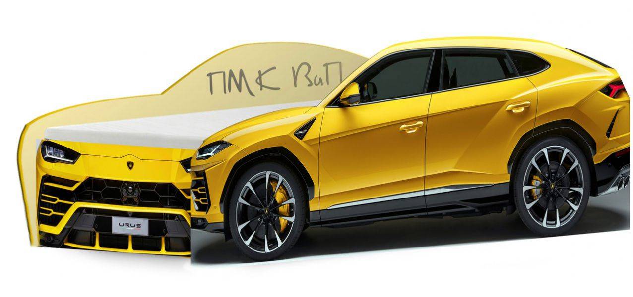 кровать-машинка lamborghini urus в Новокузнецке