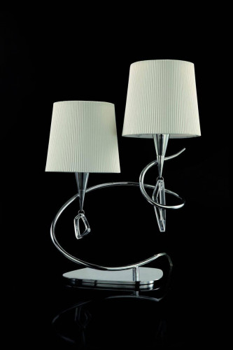 настольная лампа mantra mara chrome - white 1651 в Новокузнецке