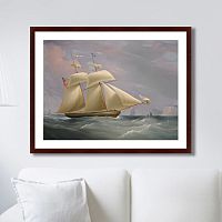 картина: the topsail schooner, 1838г. в Новокузнецке