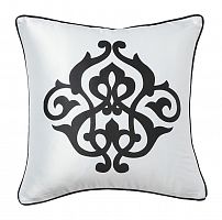 подушка с геральдическими лилиями fleur de lys white i в Новокузнецке