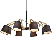 подвесная люстра arte lamp pinoccio a5700lm-8bk в Новокузнецке