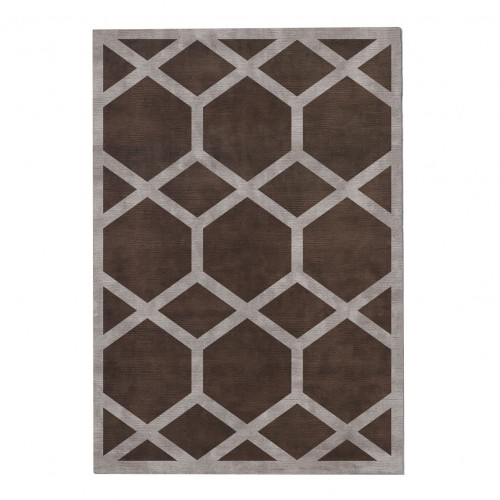 ковер ashton cocoa 240x340 коричневый в Новокузнецке