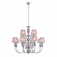 подвесная люстра st luce lilium sl175.103.12 розовая в Новокузнецке