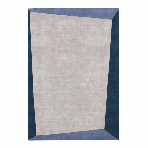 ковер dipped frame blue 240x340 серо-синий в Новокузнецке