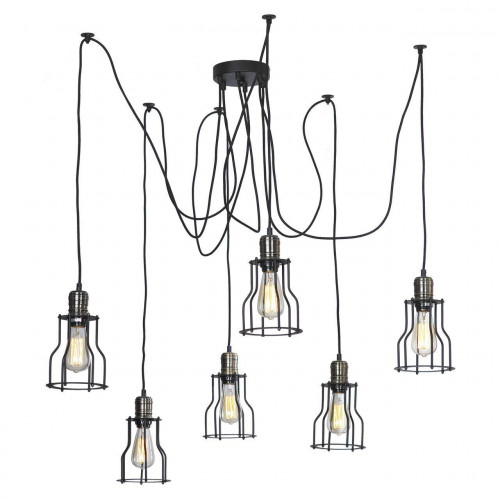 подвесная люстра lussole loft iv lsp-9310 в Новокузнецке