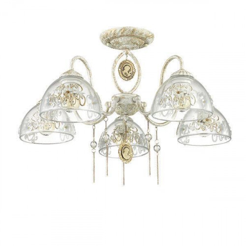 потолочная люстра lumion absolona 3453/5c белая в Новокузнецке