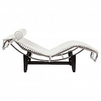 шезлонг chaise longue lc4 белый в Новокузнецке