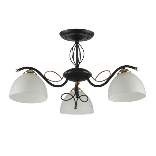 потолочная люстра idlamp ragia 554/3pf-blackpatina в Новокузнецке