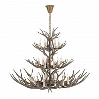 подвесная люстра st luce renna sl154.703.27 коричневая в Новокузнецке