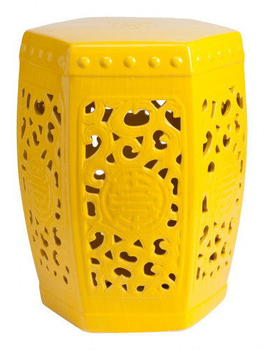 керамический столик-табурет design stool yellow в Новокузнецке