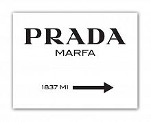 постер prada marfa а4 в Новокузнецке