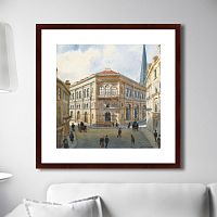 картина: view of the riga stock exchange, 1880г. в Новокузнецке