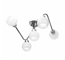 потолочная люстра idlamp agostina 361/5a-whitechrome в Новокузнецке