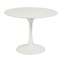 стол журнальный eero saarinen style tulip table белый в Новокузнецке