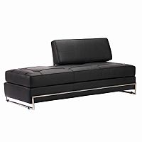 диван eileen gray day bed прямой черный в Новокузнецке