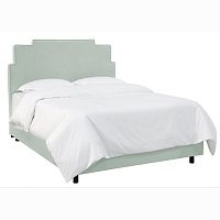 кровать двуспальная 160x200 зеленая paxton bed mint в Новокузнецке