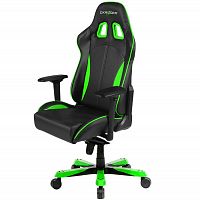 кресло геймерское dxracer king ks57 черно-зеленое в Новокузнецке