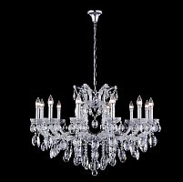 подвесная люстра crystal lux hollywood sp12 chrome в Новокузнецке