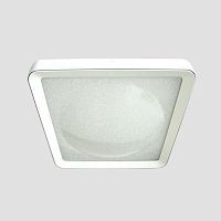 потолочный светодиодный светильник ambrella light orbital crystal sand fs1216 wh/wh 72w+29w d500*500 в Новокузнецке