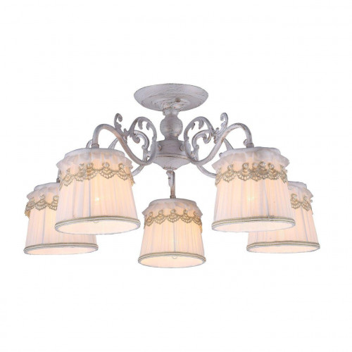 потолочная люстра arte lamp merletto a5709pl-5wg в Новокузнецке