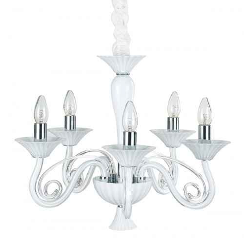 люстра md17009010-5a от illuminati белая в Новокузнецке