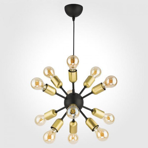 подвесная люстра tk lighting 1469 estrella black в Новокузнецке