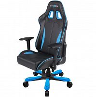 кресло геймерское dxracer king ks57 черно-синее в Новокузнецке