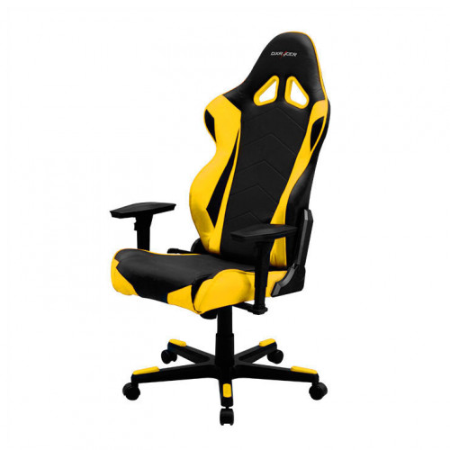 кресло геймерское dxracer racing re0 черно-желтое в Новокузнецке