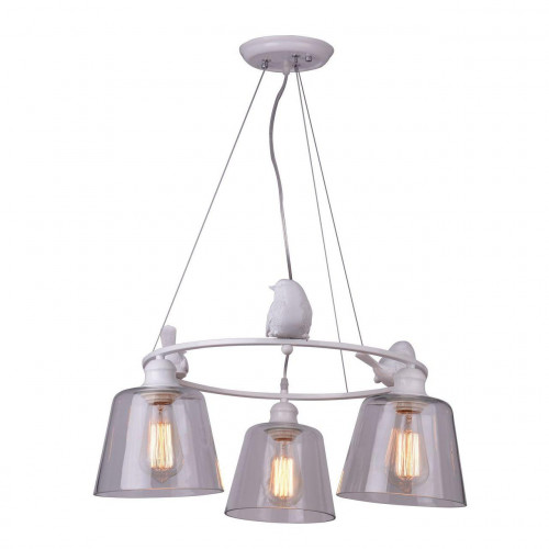 подвесная люстра arte lamp passero a4289lm-3wh в Новокузнецке