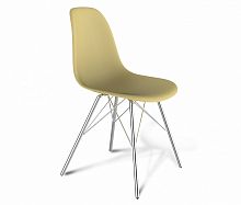 стул dsr бежевый s37 (eames style) в Новокузнецке