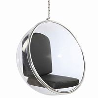 кресло bubble chair черное в Новокузнецке