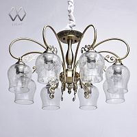 потолочная люстра mw-light моника 372011808 бронза в Новокузнецке