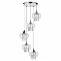 дизайнерская подвесная люстра spot light cordia 1192528 хром в Новокузнецке