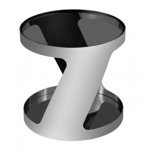 столик журнальный height black silver хром в Новокузнецке