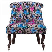 кресло мягкое amelie french country chair бабочки в Новокузнецке