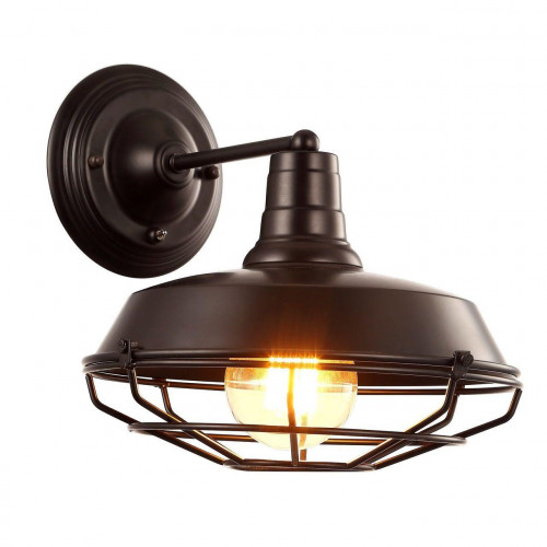 бра arte lamp ferrico a9183ap-1bk в Новокузнецке