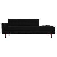 диван bantam studio sofa прямой черный в Новокузнецке