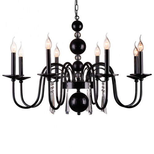 подвесная люстра newport 32208/c black в Новокузнецке