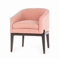 кресло copeland dining chair розовое в Новокузнецке