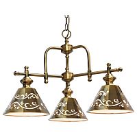 подвесная люстра arte lamp kensington a1511lm-3pb бронза в Новокузнецке