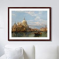 картина: santa maria della salute, venice, 1855г. в Новокузнецке