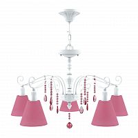 подвесная люстра lamp4you provence e4-05-wm-lmp-o-27-crl-e4-05-pk-dn в Новокузнецке