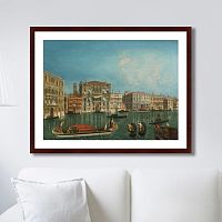 картина: venice, palazzo foscari and palazzo balbi, 1735г. в Новокузнецке