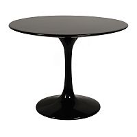 стол журнальный eero saarinen style tulip table черный в Новокузнецке