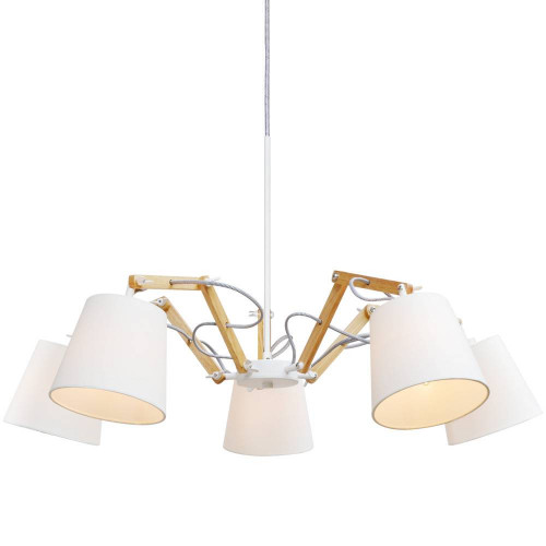 подвесная люстра arte lamp pinoccio a5700lm-5wh в Новокузнецке