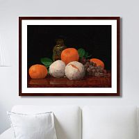 картина: still life with wrapped tangerines, 1889г. в Новокузнецке